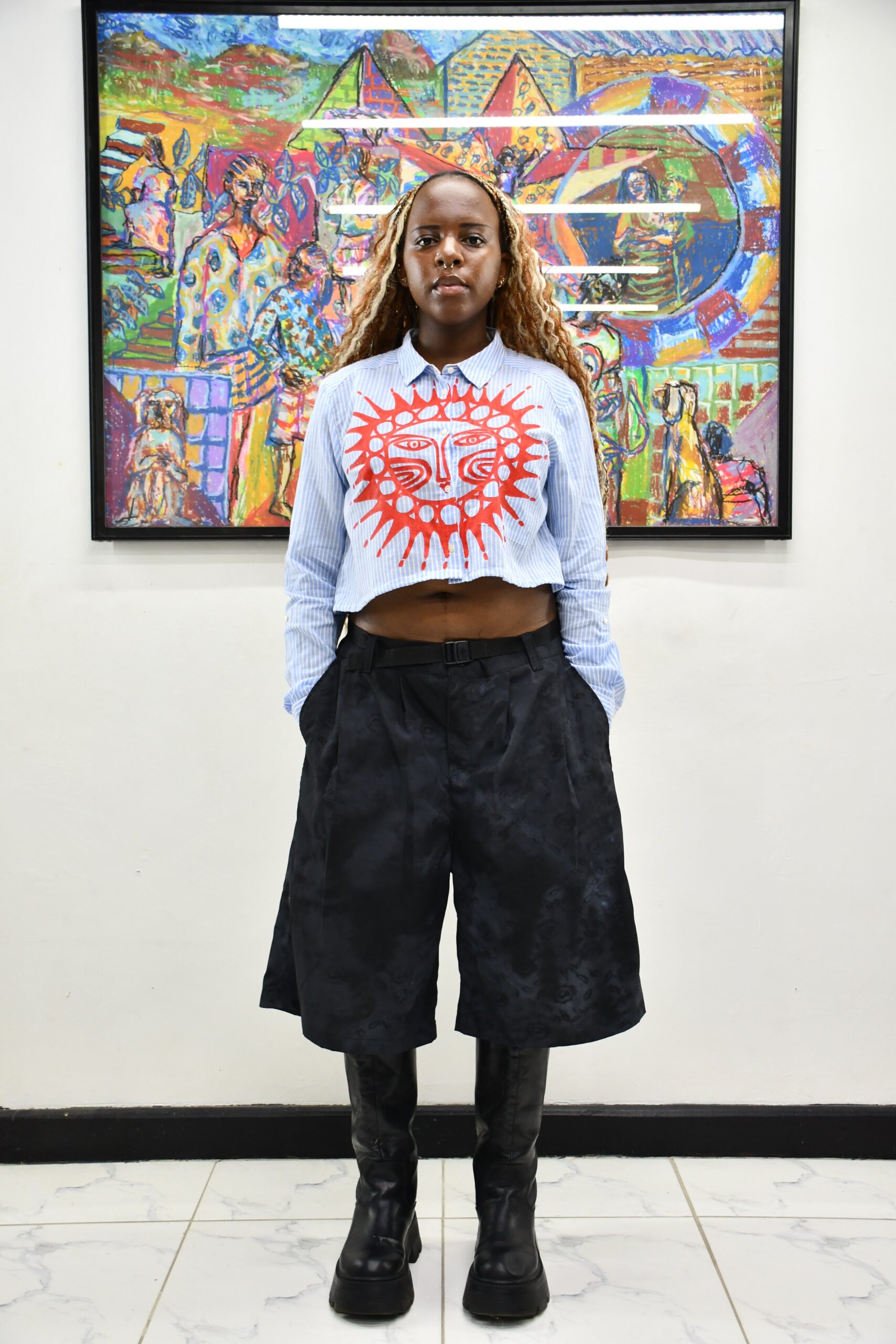 Handpainted shirt
Medium