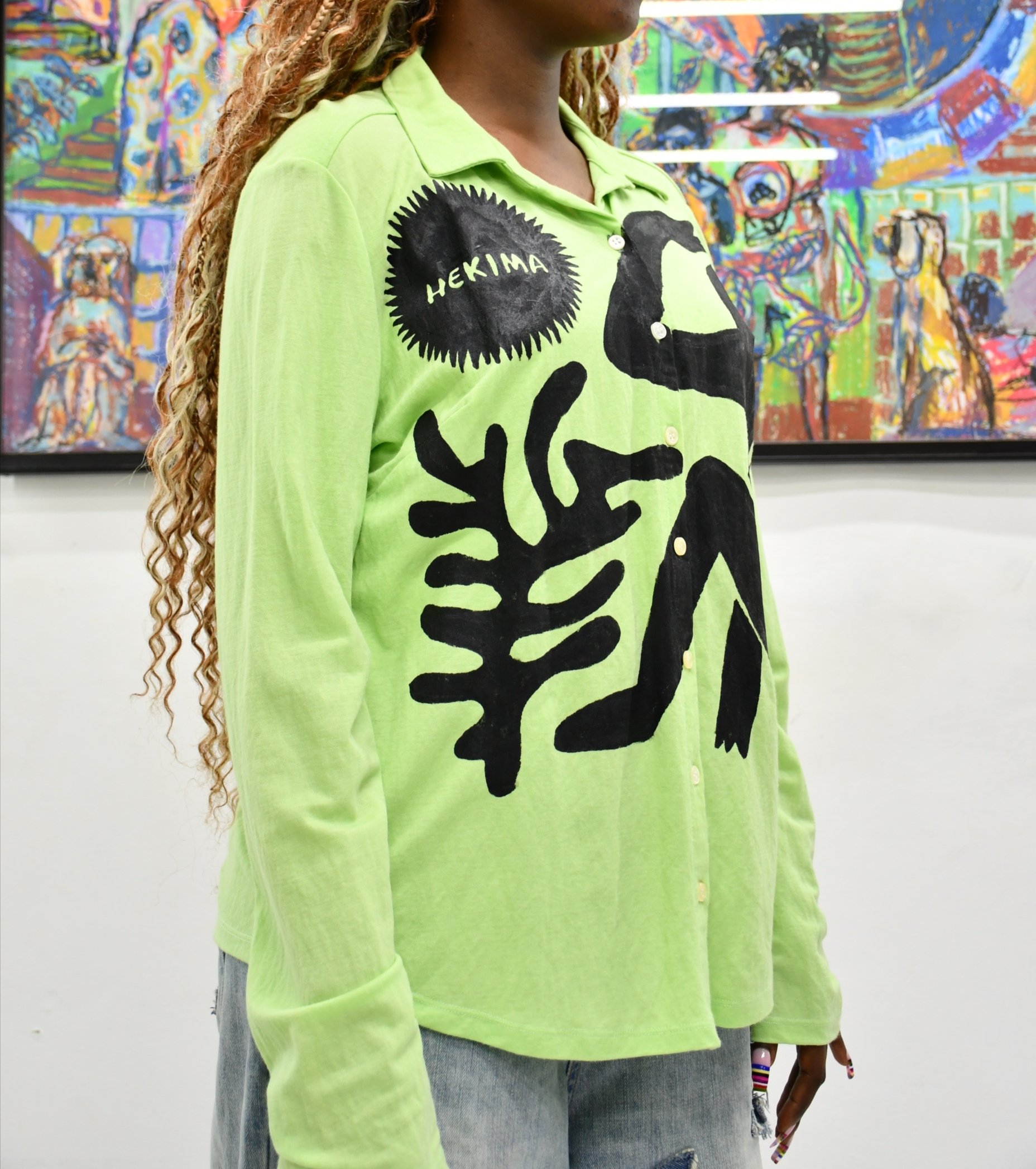 Handpainted shirt
Large - Image 2