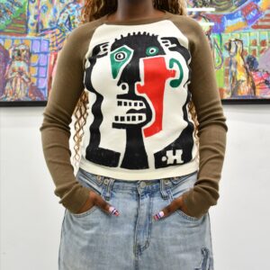 Handpainted baby tee
Small